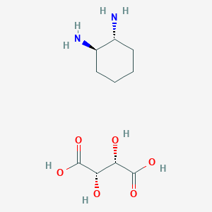 (1R,2R)-Cyclohexane-1,2-diamine (2S,3S)-2,3-dihydroxysuccinate