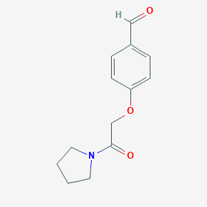4-(2-Oxo-2-pyrrolidin-1-yl-ethoxy)-benzaldehyde