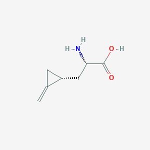molecular formula C7H11NO2 B018308 Hypoglycin CAS No. 156-56-9