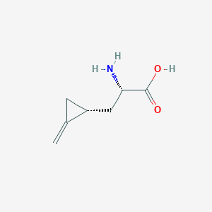 molecular formula C₇H₁₁NO₂ B018308 Hypoglycin CAS No. 156-56-9