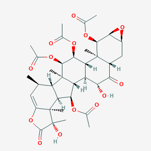 molecular formula C36H46O14 B183090 Taccalonolide A CAS No. 108885-68-3