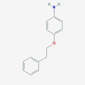 molecular formula C14H15NO B183091 4-(2-Phenylethoxy)aniline CAS No. 57181-84-7