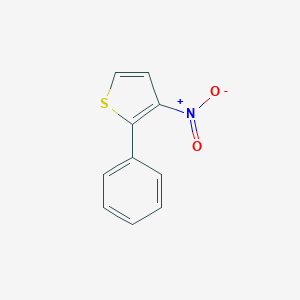 molecular formula C10H7NO2S B183099 3-Nitro-2-phenylthiophene CAS No. 18150-94-2