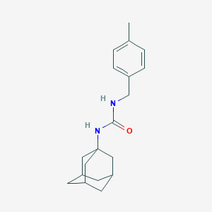 B183103 1-(1-Adamantyl)-3-[(4-methylphenyl)methyl]urea CAS No. 495376-13-1