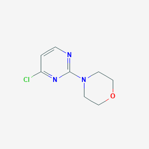 molecular formula C8H10ClN3O B183111 4-(4-氯嘧啶-2-基)吗啉 CAS No. 24192-96-9
