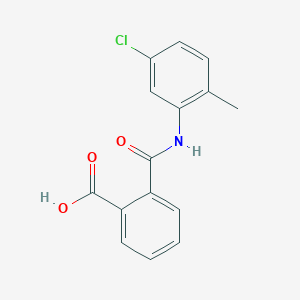 2-[(5-Chloro-2-methylphenyl)carbamoyl]benzoic acid