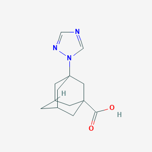 3-[1,2,4]Triazol-1-yl-adamantane-1-carboxylic acid