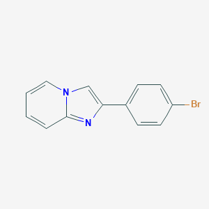 molecular formula C13H9BrN2 B183163 2-(4-Bromophenyl)imidazo[1,2-a]pyridine CAS No. 34658-66-7