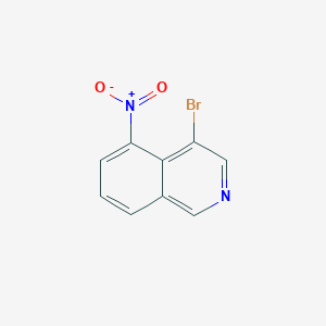 molecular formula C9H5BrN2O2 B183170 4-Bromo-5-nitroisoquinoline CAS No. 58142-46-4