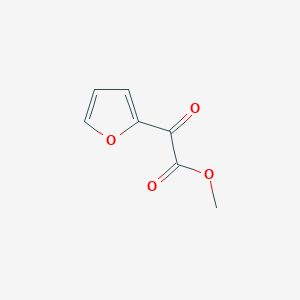 molecular formula C7H6O4 B183173 Methyl alpha-oxofuran-2-acetate CAS No. 33245-13-5