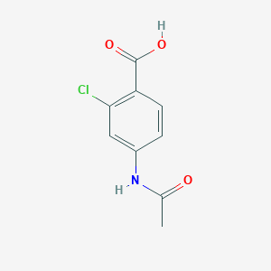 molecular formula C9H8ClNO3 B183189 4-乙酰氨基-2-氯苯甲酸 CAS No. 38667-55-9