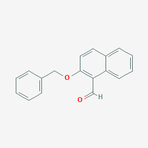 molecular formula C18H14O2 B183195 2-(Benzyloxy)-1-naphthaldehyde CAS No. 52805-48-8