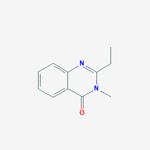molecular formula C11H12N2O B183206 2-ethyl-3-methyl-4(3H)-quinazolinone CAS No. 58718-53-9