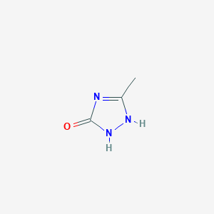molecular formula C3H5N3O B183223 5-methyl-1H-1,2,4-triazol-3-ol CAS No. 930-63-2