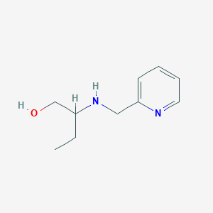 2-[(Pyridin-2-ylmethyl)amino]butan-1-ol