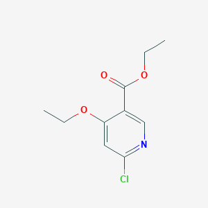 Ethyl 6-chloro-4-ethoxypyridine-3-carboxylate