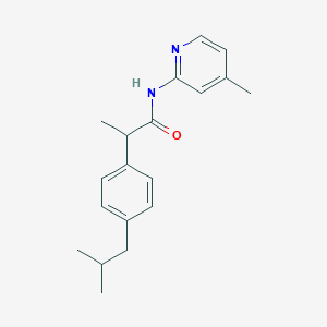 2-(4-Isobutylphenyl)-N-(4-methyl-2-pyridyl)propionamide
