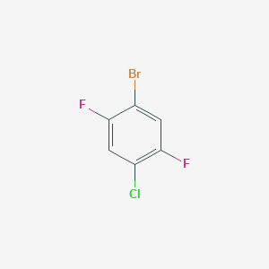 molecular formula C6H2BrClF2 B183245 1-Bromo-4-chloro-2,5-difluorobenzene CAS No. 172921-33-4