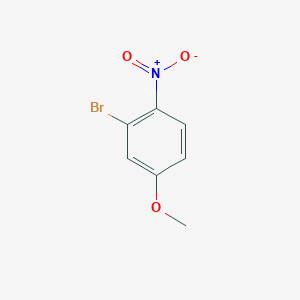 molecular formula C7H6BrNO3 B183246 2-Bromo-4-methoxy-1-nitrobenzene CAS No. 98447-30-4