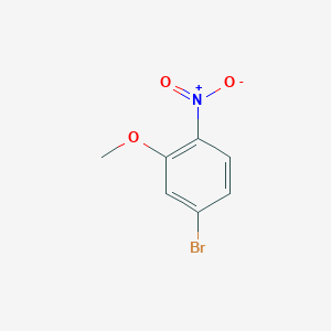 molecular formula C7H6BrNO3 B183249 4-溴-2-甲氧基-1-硝基苯 CAS No. 103966-66-1