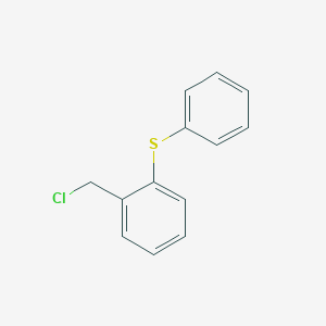 molecular formula C13H11ClS B183255 2-(Phenylthio)benzyl chloride CAS No. 1527-15-7