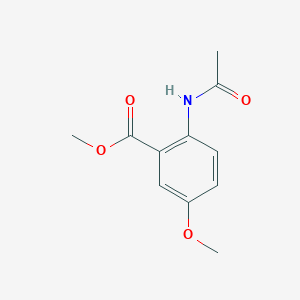 molecular formula C11H13NO4 B183257 Methyl 2-acetamido-5-methoxybenzoate CAS No. 39495-36-8