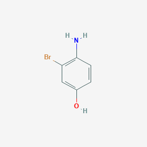 molecular formula C6H6BrNO B183259 4-氨基-3-溴苯酚 CAS No. 74440-80-5