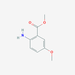 molecular formula C9H11NO3 B183264 Methyl 2-amino-5-methoxybenzoate CAS No. 2475-80-1
