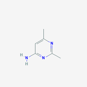 molecular formula C6H9N3 B018327 4-Amino-2,6-dimethylpyrimidine CAS No. 461-98-3
