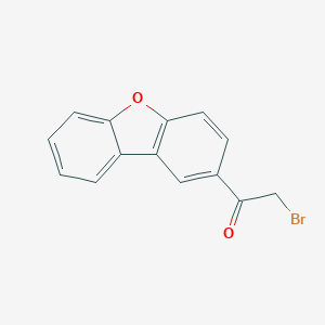 molecular formula C14H9BrO2 B183286 2-Bromo-1-dibenzo[b,d]furan-2-ylethanone CAS No. 109103-97-1