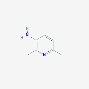 molecular formula C7H10N2 B183288 3-Amino-2,6-dimethylpyridine CAS No. 3430-33-9