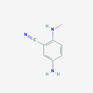 5-Amino-2-(methylamino)benzonitrile