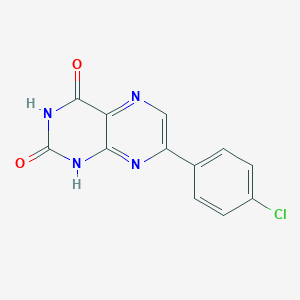 7-(4-chlorophenyl)-2,4(1H,3H)-pteridinedione