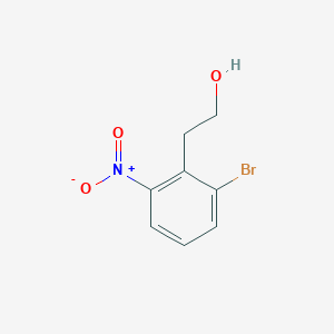 molecular formula C8H8BrNO3 B183314 2-(2-溴-6-硝基苯基)乙醇 CAS No. 118665-02-4