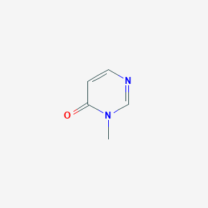 molecular formula C5H6N2O B183323 3-methylpyrimidin-4(3H)-one CAS No. 6104-45-6