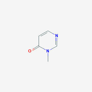 molecular formula C5H6N2O B183323 4(3H)-Pyrimidinone, 3-methyl- CAS No. 6104-45-6