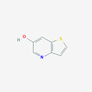 molecular formula C7H5NOS B183330 Thieno[3,2-b]pyridin-6-ol CAS No. 115063-93-9