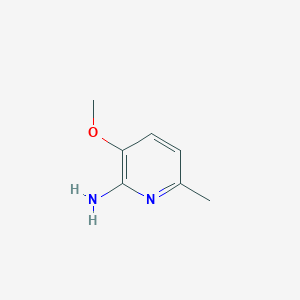 B183332 3-Methoxy-6-methylpyridin-2-amine CAS No. 478913-57-4