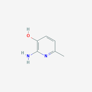 molecular formula C6H8N2O B183335 2-氨基-6-甲基吡啶-3-醇 CAS No. 20348-16-7