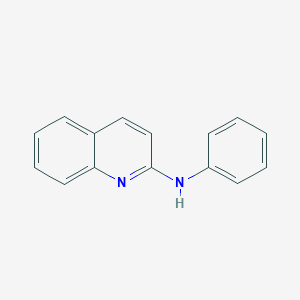 molecular formula C15H12N2 B183338 n-Phenylquinolin-2-amine CAS No. 5468-85-9