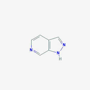 molecular formula C6H5N3 B183350 1H-pyrazolo[3,4-c]pyridine CAS No. 271-47-6