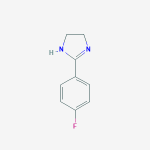 2-(4-fluorophenyl)-4,5-dihydro-1H-imidazole