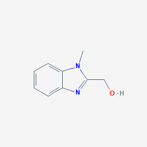 molecular formula C9H10N2O B183361 (1-methyl-1H-benzimidazol-2-yl)methanol CAS No. 7467-35-8