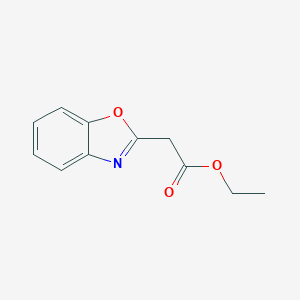 molecular formula C11H11NO3 B183363 2-Benzoxazoleacetic acid, ethyl ester CAS No. 16105-44-5