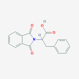 molecular formula C17H13NO4 B183366 2-(1,3-二氧代-1,3-二氢-2H-异吲哚-2-基)-3-苯基丙酸 CAS No. 3588-64-5