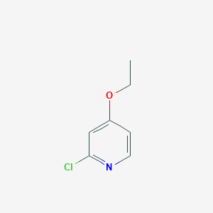 molecular formula C7H8ClNO B183384 2-氯-4-乙氧基吡啶 CAS No. 52311-50-9