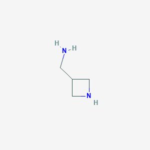 molecular formula C4H10N2 B183385 Azetidin-3-ylmethanamine CAS No. 116770-48-0