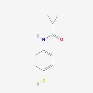 N-(4-mercaptophenyl)cyclopropanecarboxamide