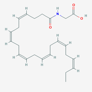 molecular formula C24H35NO3 B183391 Docosahexaenoyl glycine CAS No. 132850-40-9