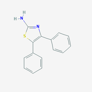 molecular formula C15H12N2S B183397 2-Amino-4,5-diphenylthiazole CAS No. 6318-74-7